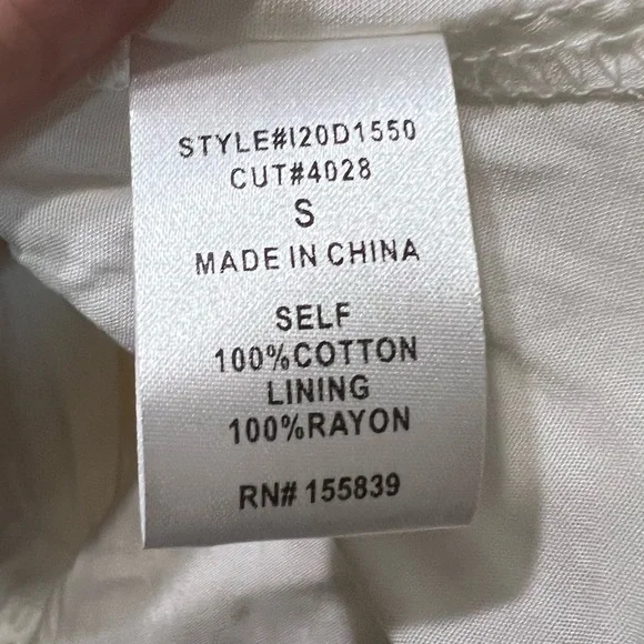 NWT Olia Sundress White Polka Dot Halter Open Back Dress Size Small Flirty - Picture 10 of 10